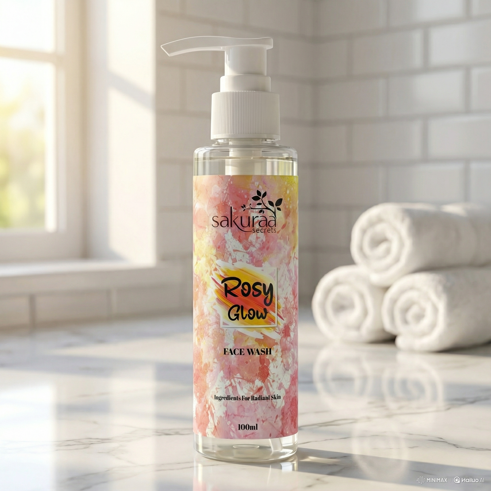 Sakuraa Rosy Glow Face Wash